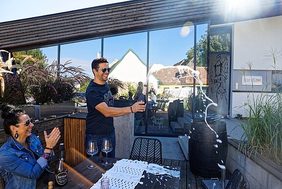 Der Tag des Sekt Austria im Weingut Jordan